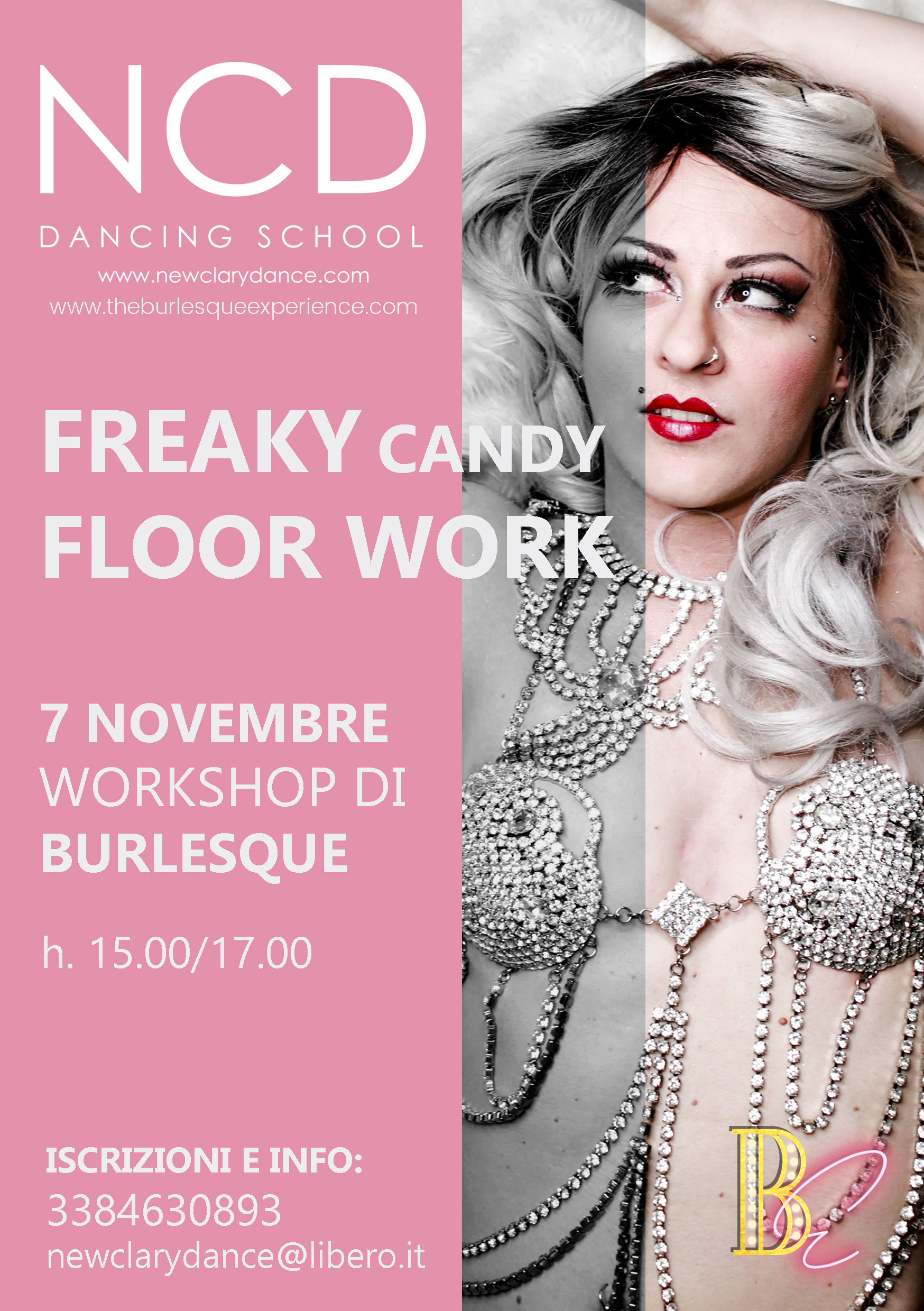 Flyer Stage NCD - Freaky Candy 9 novembre 2021