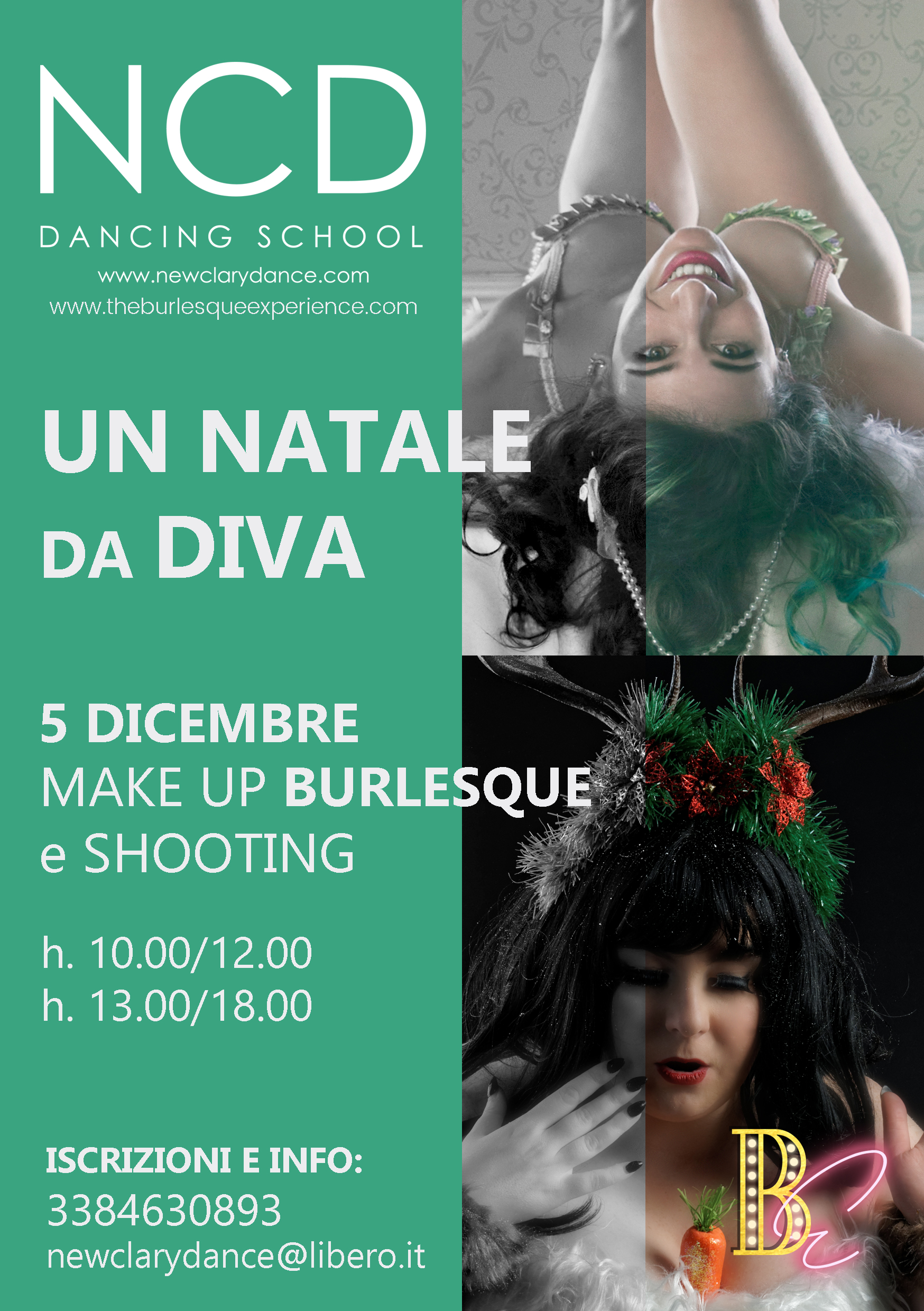 Flyer Stage NCD - Un Natale da Diva 5 dicembre 2021